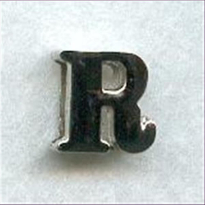 1 Metall-Buchstabe "R"