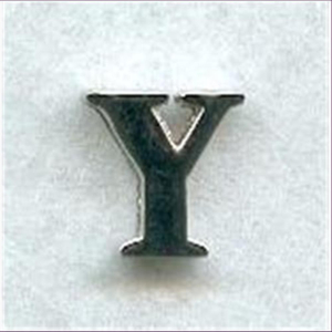 1 Metall-Buchstabe "Y"
