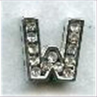 1 Strass-Buchstabe &quot;W&quot;