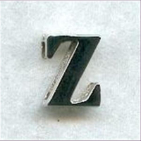 1 Metall-Buchstabe "Z"