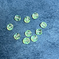 10 Glasschliffperlen