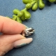 1 Strass-Buchstabe "O"