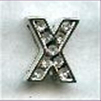 1 Strass-Buchstabe &quot;X&quot;