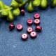 2x10 Acrylperlen-Scheiben 6x3mm