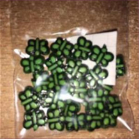 1 Acryl-Schmetterling grün