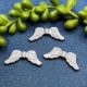 10 Acryl Flügelperle 30x10mm