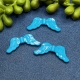 10 Acryl Flügelperle 30x10mm