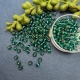 20gr.  Rocailles 4,5mm dunkelgrün