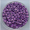 15gr.  Rocailles Würfel lila 3mm