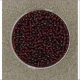 5gr.  Rocailles dunkelrot