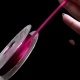 1m Satinband 3mm dunkelrot magenta