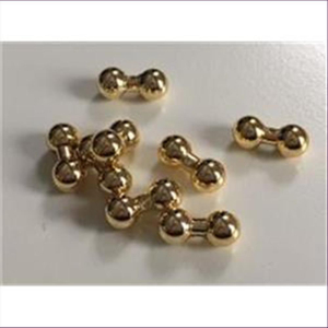 8 Wachs-Perlen Knochenperlen 6mm