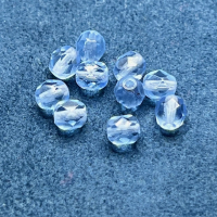 10 Glasschliffperlen