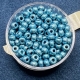 20gr. Rocailles 4,5mm metallic blau