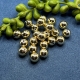 24 Acrylperlen gold