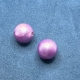 2 Acrylperlen 16mm flieder