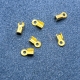 6 Endteile zum Quetschen 2,5mm