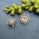 2 Strass-Zwischenteile