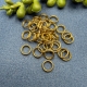 5gr Spaltringe 7mm goldfarbig