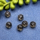 6 Glas-Riffelperlen 8,2mm