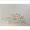 100 Quetschperlen Schmelz glatt silber 2,07mm