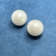 2 Acrylperlen weiß 20mm