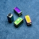 4  Glasperlen 12x6mm