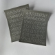 1 Bogen Aufkleber Sticker silber A-Z Buchstaben