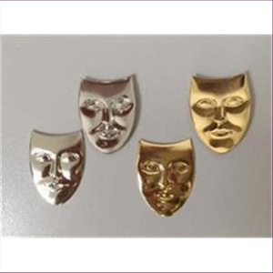 1 Maske aus Metall Pressung