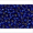 20gr.  Rocailles dunkelblau Goldeinzug 2,4mm