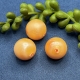 1 Acrylperle orange metallic 18mm