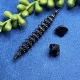 1 Drahtperle schwarz