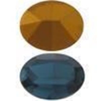 2 Similisteine oval 6x4mm