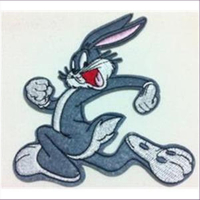 1 Aufnähmotiv Bugs Bunny 13,9x10,5cm