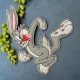 1 Aufnähmotiv Bugs Bunny 13,9x10,5cm