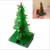 1 LED  3D Weihnachtsbaum beleuchtet