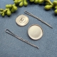 2 Haarschieber mit Bodenkesseln f. Cabochons