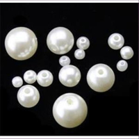 10 Halblochperlen 1-Loch-Perlen 12mm glatt