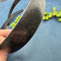 1 Haarreif schwarz-silber