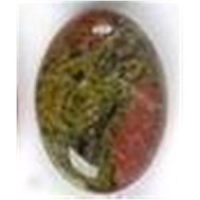 1 Cabochon Halbedelsteine 20x30mm oval