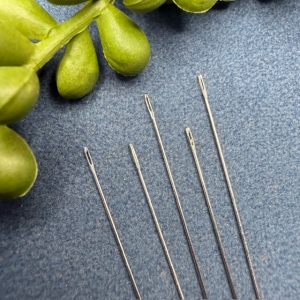 1 Perlennadel Fädelnadel 55x0,45mm