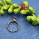 1 Kinderfingerring Marienkäfer platin