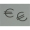 10 Pressungen Euro "€" Zeichen silberfarbig