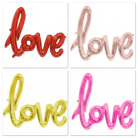 1 Ballon Love zum Aufblasen 106x63cm