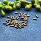 100 gerade Röhrchen Hohldrähte 2x5mm silberfarbig
