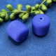 1 Acrylperle mattiert Walzenform 24x22mm