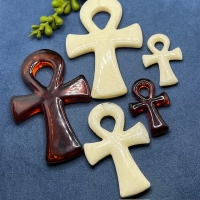 1 Anhänger Ankh Anch Schlüssel des Lebens 48mm...