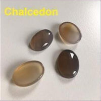 1 Cabochon Halbedelsteine 25x18mm oval