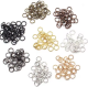 15gr. = ca. 120 Biegeringe rund 8,0x1,0mm gunmetall grau