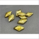 10 Bastelsteine Raute  18,5x10,5mm